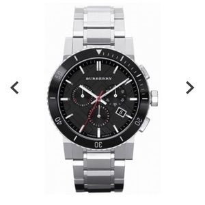 BURBERRY Mens The City Chronograph Watch. Gently used.
